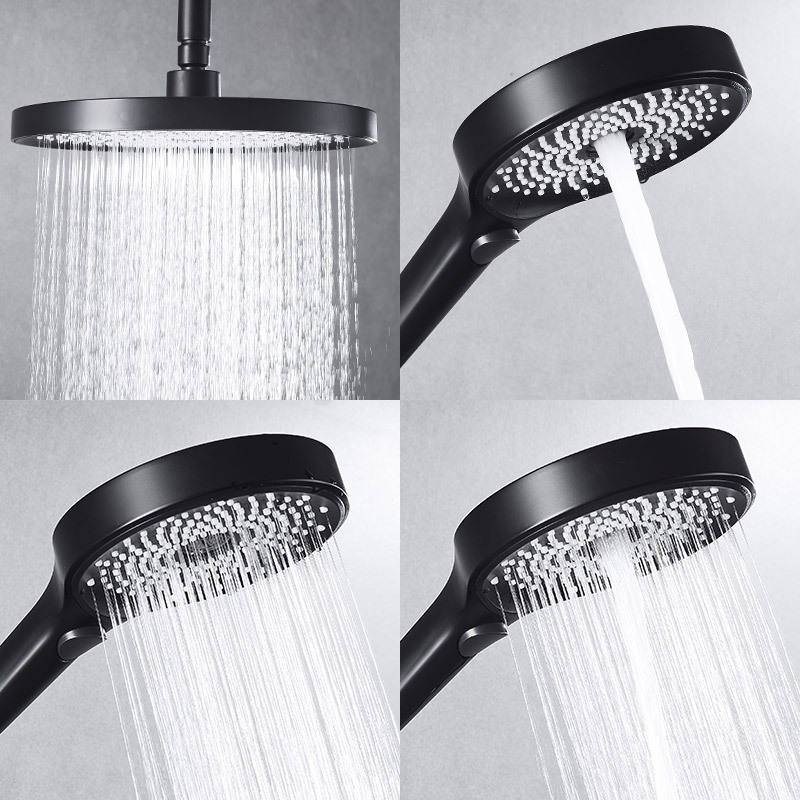 Concealed Luxury Round Thermostatic Shower Set