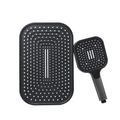 Commercial‑Grade ABS Plastic Handheld Shower Head, 3 Function Filter Rain Spray Hand Held Shower Head