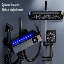 Commercial‑Grade ABS Plastic Handheld Shower Head, 3 Function Filter Rain Spray Hand Held Shower Head